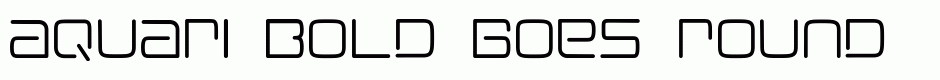 Aquari Bold