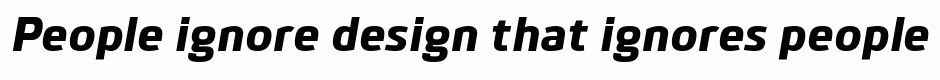 Bitner ExtraBold Italic