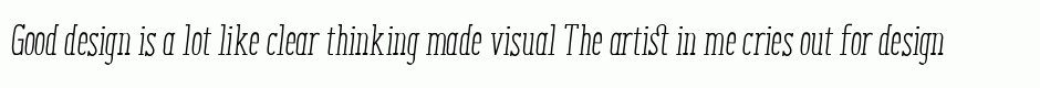 ENYO Slab Regular Italic