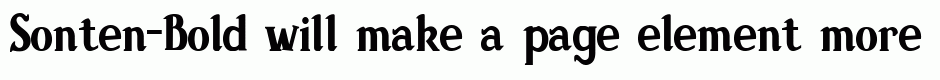 Sonten-Bold