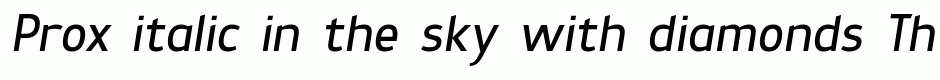 Prox italic