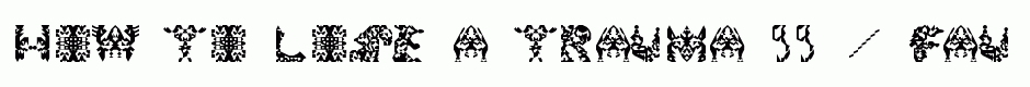 trAUMa 99 / Faun Call