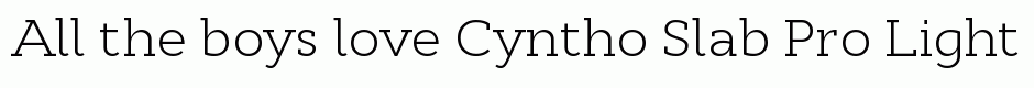 Cyntho Slab Pro Light