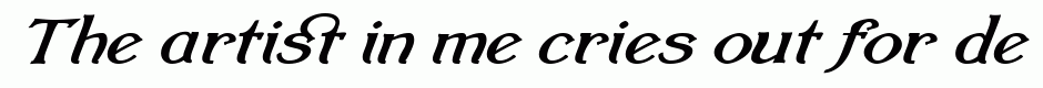Wellingborough Italic