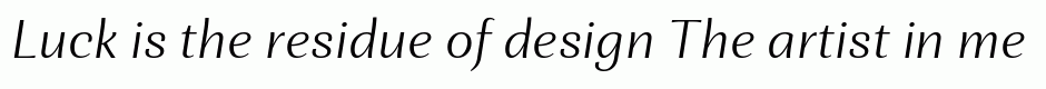 Orchidea Pro Light Italic
