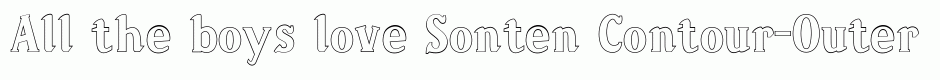 Sonten Contour-Outer