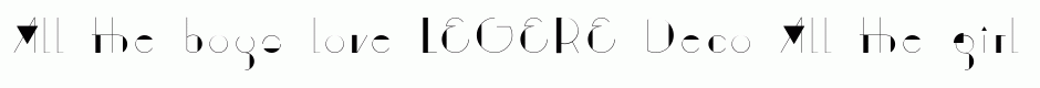 LEGERE Deco