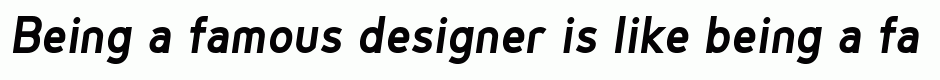 Genius Bold Italic