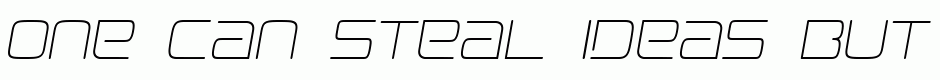 Aquari Light Italic