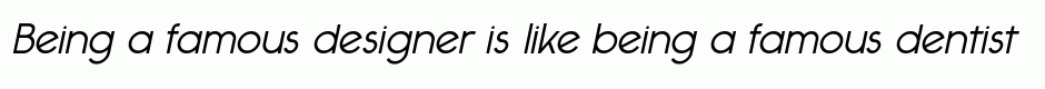 Ealing regular italic