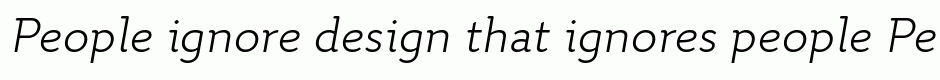 Quiza Pro Light Italic