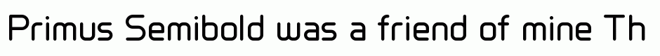 Primus Semibold