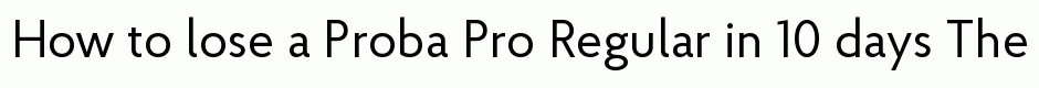 Proba Pro Regular