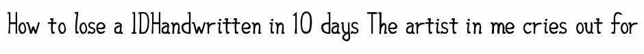 IDHandwritten