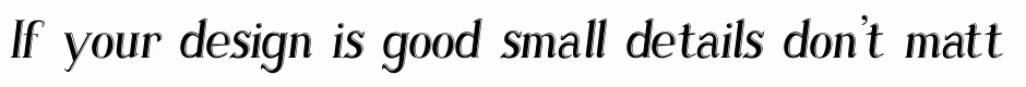 Sonten Deboss-Italic