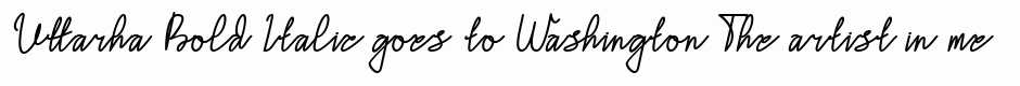 Uttarha Bold Italic