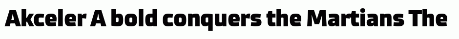 Akceler A bold