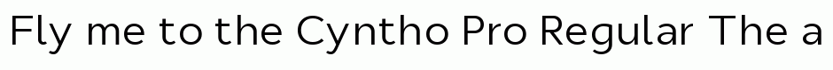 Cyntho Pro Regular