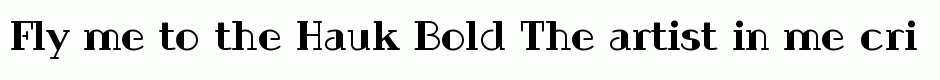 Hauk Bold