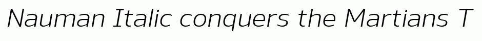 Nauman Italic