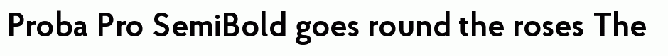 Proba Pro SemiBold