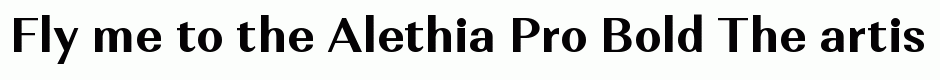 Alethia Pro Bold