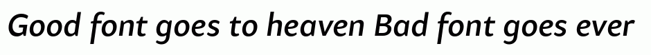 Samo Sans Pro Medium Italic