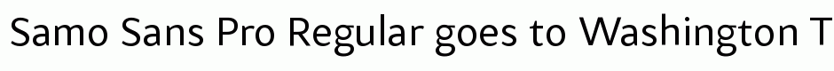 Samo Sans Pro Regular
