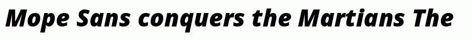Mope Sans