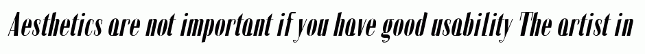 Zabatana Poster Italic