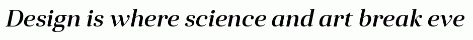 Anglecia Pro Title Medium Italic