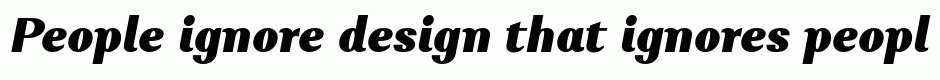 Alethia Pro Black Italic