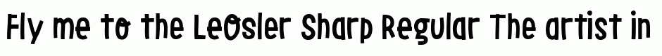 LeOsler Sharp Regular