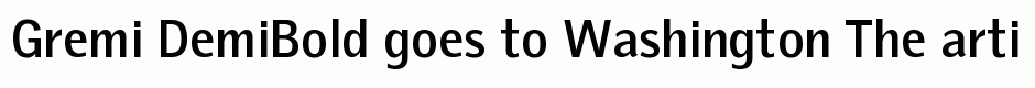 Gremi DemiBold