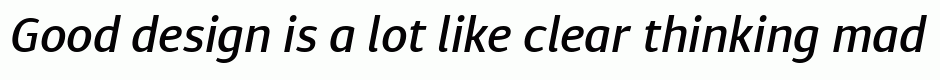 Diaria Sans Pro Medium Italic