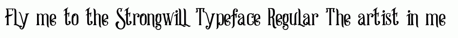 Strongwill Typeface Regular