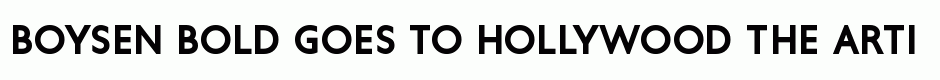 Boysen Bold
