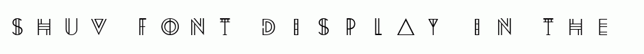 Shuv Font Display