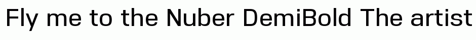 Nuber DemiBold