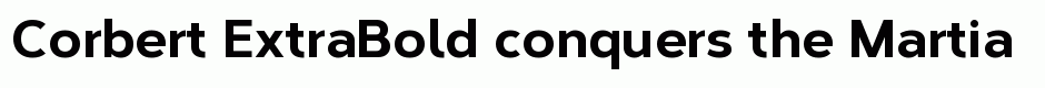 Corbert ExtraBold