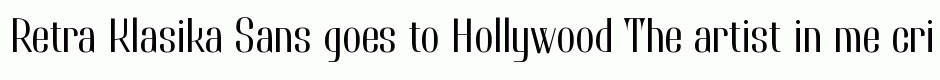 Retra Klasika Sans