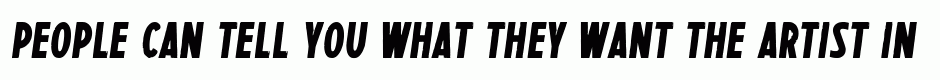 Benito clean italic