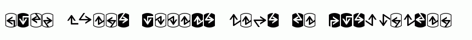 Palm Icons arrows