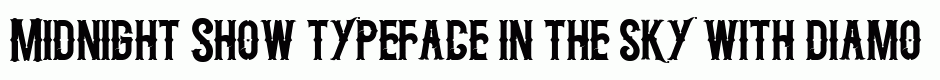 Midnight Show typeface
