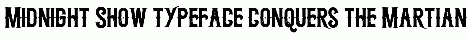 Midnight Show typeface