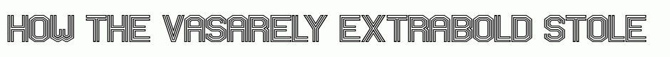VASARELY extrabold