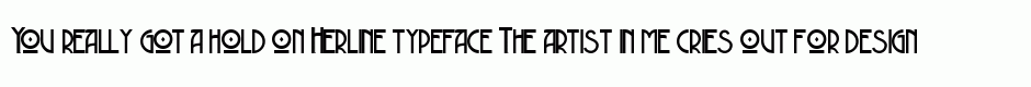 Herline typeface