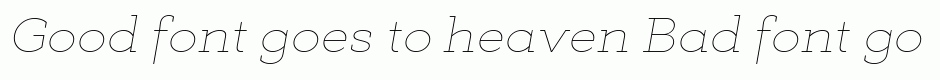 Deposit Pro Thin Italic