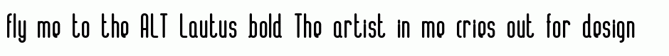 ALT Lautus bold