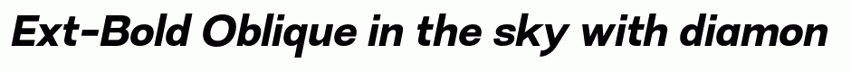 Ext-Bold Oblique